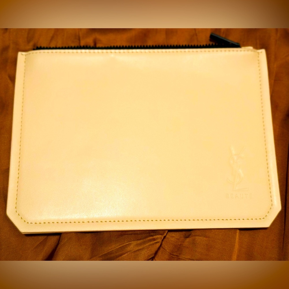 Yves Saint Laurent Cream Pouch